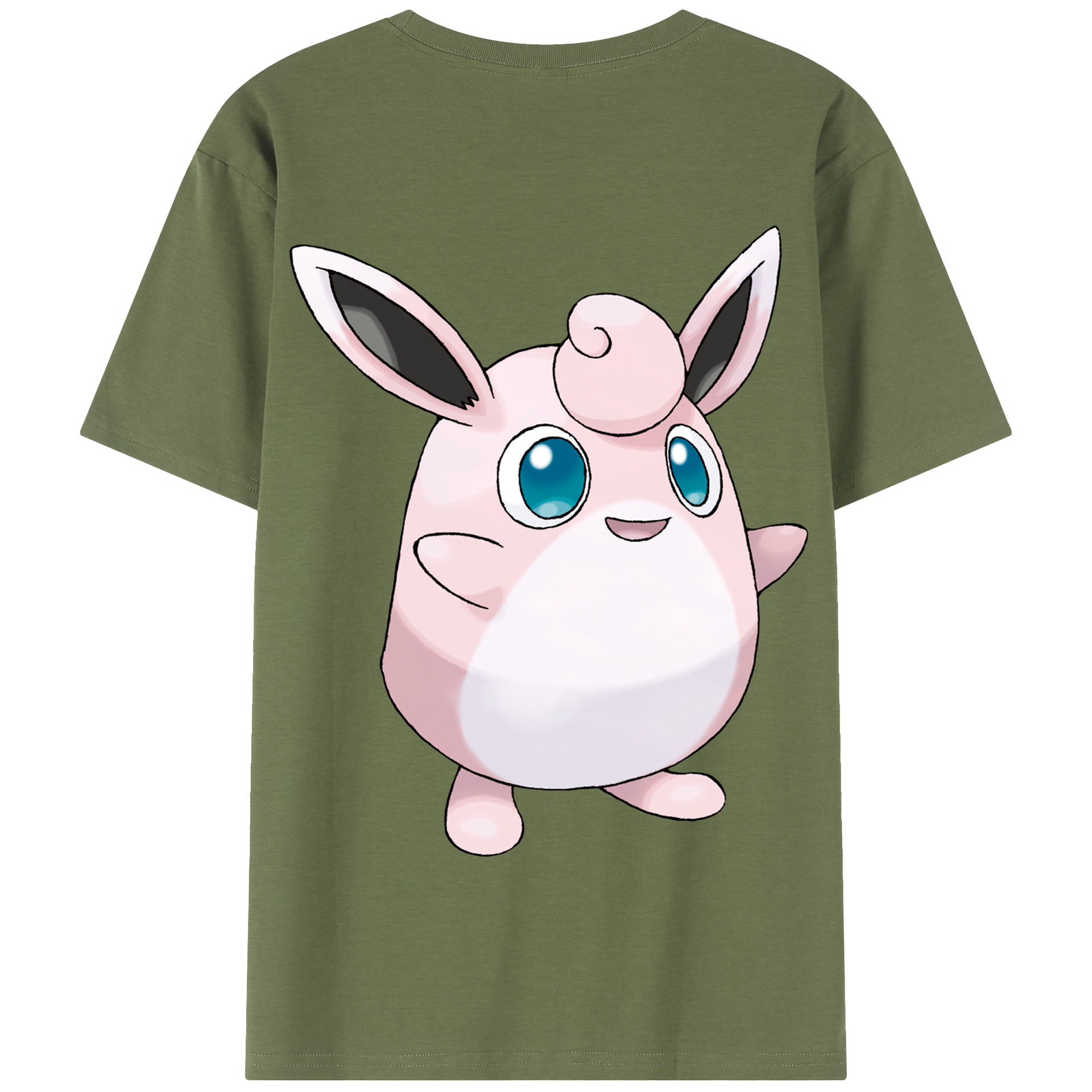 （画像用） ポケットモンスター Pokémon 綿100％半袖Tシャツ（背面プリント）